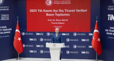 Ticaret Bakanı Ömer Bolat, kasım ayı dış ticaret verilerini açıkladı: (2)