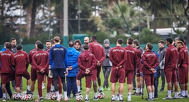 Trabzonspor, Beşiktaş maçının hazırlıklarına başladı