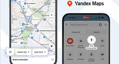 Yandex Maps'te elektrikli araç sahipleri için yeni özellik