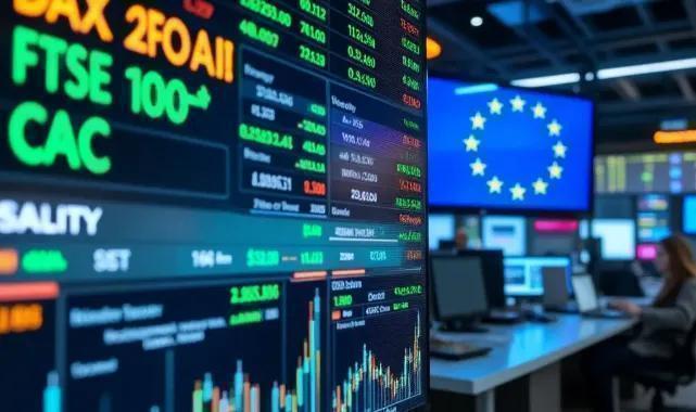 Avrupa borsaları negatif seyrediyor