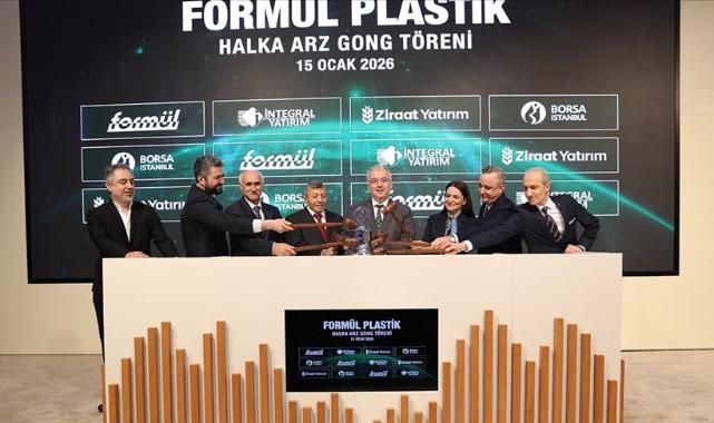 Borsa İstanbul'da gong, Formül Plastik ve Metal Sanayi AŞ için çaldı