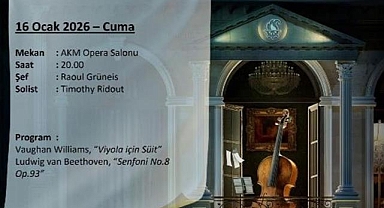 İDSO İngiliz viyola sanatçısı Timothy Ridout'u ağırlayacak