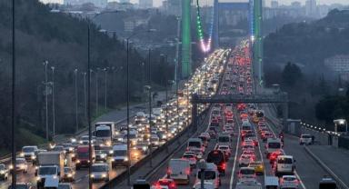 İstanbul'da akşam saatlerinde trafik yoğunluğu yüzde 85'e çıktı