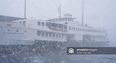 İstanbul'da bazı vapur seferleri iptal edildi