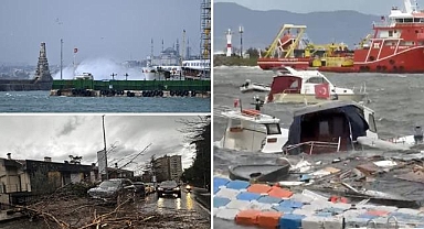 İstanbul'da fırtına nedeniyle 69 olaya müdahale edildi