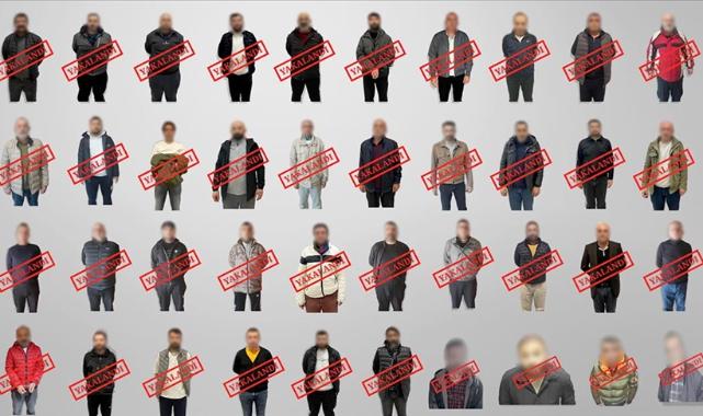 Kırmızı bültenle ve ulusal seviyede aranan 40 suçlu Türkiye'ye getirildi