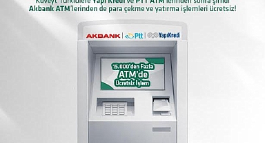 Kuveyt Türk'ten ortak ATM kullanımında yeni işbirliği