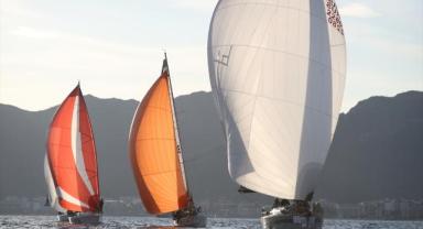 Marmaris MIYC Kış Trofesi Yat Yarışları'nın 1. ayağı tamamlandı