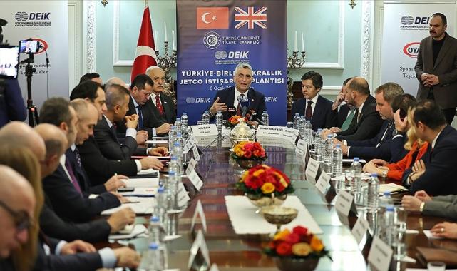 Ticaret Bakanlığından Londra'daki Türkiye-Birleşik Krallık JETCO 8. Dönem Toplantısı'na ilişkin açıklama: