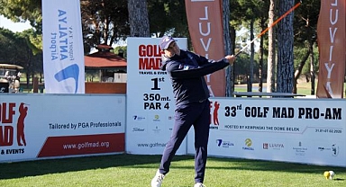 33. Golf Mad Turnuvası Antalya'da başladı