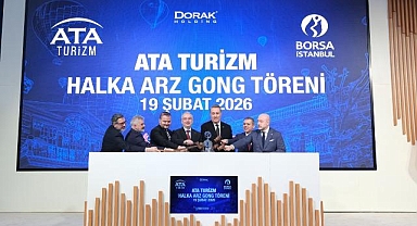 Borsa İstanbul'da gong Ata Turizm için çaldı