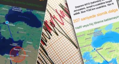 İsrail’de 7 Büyüklüğünde Deprem! Türkiye’de Korku Dolu Anlar