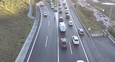 İstanbul'da dron destekli taralı alan ve şerit ihlali denetiminde 842 araca ceza