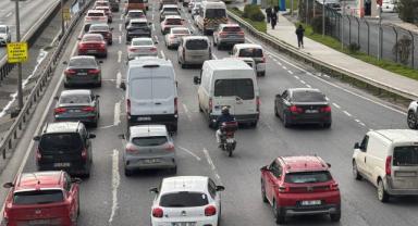 İstanbul'da iftar öncesi trafik yoğunluğu yüzde 85'e çıktı