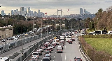 İstanbul'da iftar öncesi trafik yoğunluğu yüzde 85'e çıktı