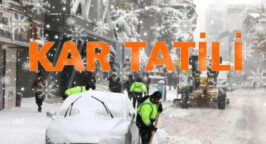 Kar Alarmı! 4 İlde Eğitime Ara Verildi