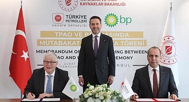TPAO, bp ile petrol ve doğal gaz alanında stratejik işbirliğine yönelik mutabakat zaptı imzaladı