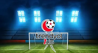 Trendyol 1. Lig'de 25. hafta heyecanı yarın başlayacak