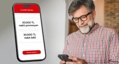 Akbank SGK emeklilerine 50 bin liraya varan nakit ödül sunuyor