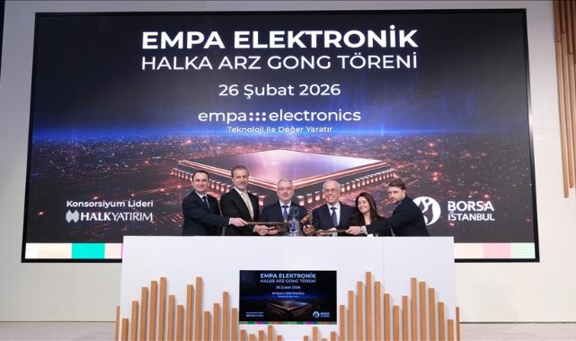 Borsa İstanbul'da gong Empa Elektronik için çaldı