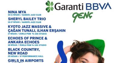 Garanti BBVA Genç Konserleri'nin nisan takvimi belli oldu