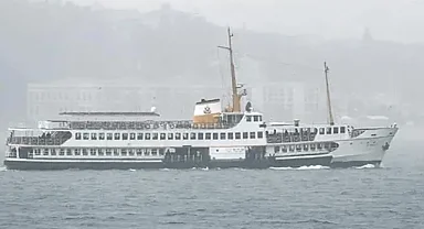 İstanbul'da bazı vapur seferleri iptal edildi