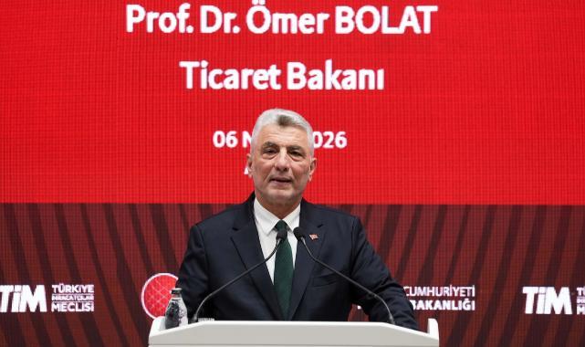 Bakan Bolat Çimento, Cam, Seramik ve Toprak Ürünleri İhracatçıları Birliği Ödül Töreni'nde konuştu: