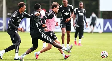Beşiktaş, kupada Alanyaspor ile yapacağı maçın hazırlıklarını sürdürdü