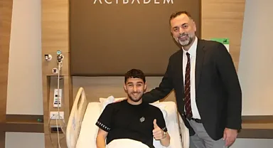 Beşiktaşlı futbolcu Kartal Kayra Yılmaz ameliyat edildi