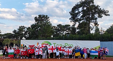 Corendon Tennis Club Kemer geleceğin tenisçilerine ev sahipliği yapıyor