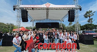 Corendon ve TOG işbirliğiyle uçurtma festivali gerçekleştirildi