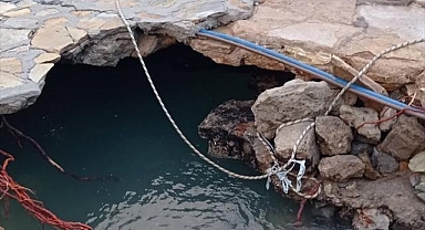 Datça'da fırtına sonrası sahil şeridinde hasar oluştu