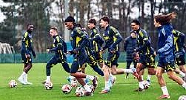 Fenerbahçe, derbi maçın hazırlıklarını sürdürdü