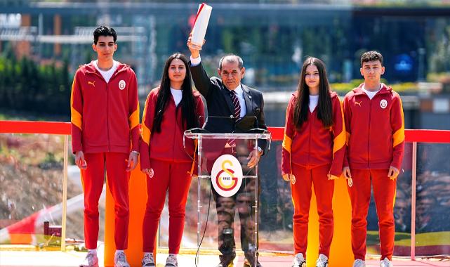 Galatasaray Kulübünün hayata geçireceği Aslantepe Vadisi projesinin temeli atıldı