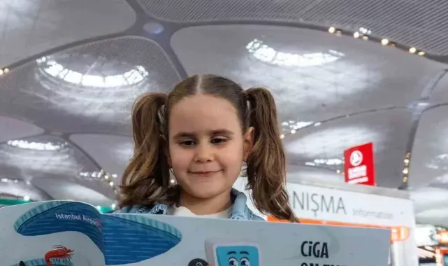 İstanbul Havalimanı'nda çocuklara 23 Nisan hediyesi