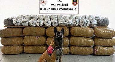 Jandarmanın Van ve Edirne'de yaptığı operasyonlarda 471 kilogram uyuşturucu ele geçirildi