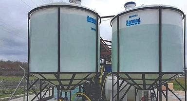 Karmod polietilen silo depolarla endüstriyel üretime destek oluyor