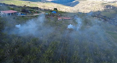 Manisa'da çiftçilerin zirai don mesaisi 