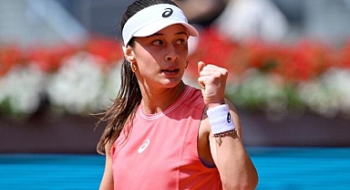 Milli tenisçi Zeynep Sönmez, Madrid Açık'ta çiftlerde ikinci turda