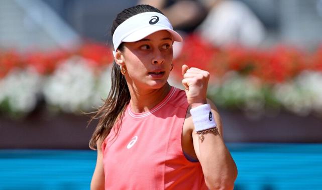 Milli tenisçi Zeynep Sönmez, Madrid Açık'ta çiftlerde ikinci turda