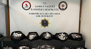 Samsun'da 24 bin 600 uyuşturucu hap ele geçirildi