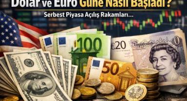 Serbest piyasada döviz açılış fiyatları