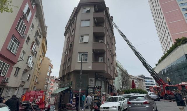 Şişli'de restoranda çıkan yangın söndürüldü