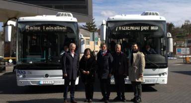 TEMSA'dan Litvanya'ya 15 elektrikli araç teslimatı
