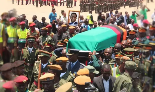 Zambiya hükümeti, eski cumhurbaşkanı Lungu'nun cenazesinin