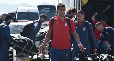 Dünya Kupası'na katılacak İran Milli Futbol Takımı kamp için Antalya'ya geldi