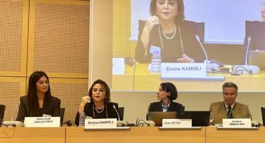 EMİNE SABANCI KAMIŞLI, AVRUPA KONSEYİ'NİN ULUSLARARASI SİVİL TOPLUM KURULUŞLARI KONFERANSI'NA KATILDI