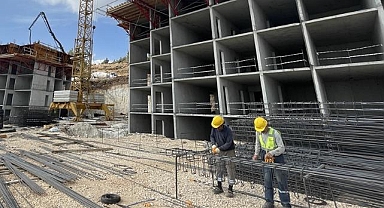 İnşaat üretim endeksi martta yıllık bazda yüzde 1,2 azaldı