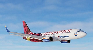 SunExpress özel tasarımlı uçağıyla VfB Stuttgart takımını Berlin'e taşıyacak