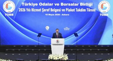 TOBB Başkanı Hisarcıklıoğlu, Hizmet Şeref Belgesi ve Plaket Takdim Töreni'nde konuştu: